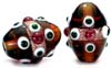 Oval Gold Stone Beads - click here for large view